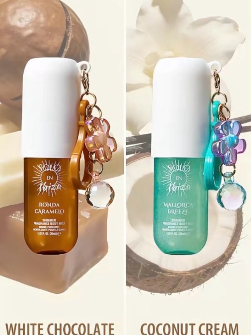 Shimmer Fragrance Body Mist — set 2